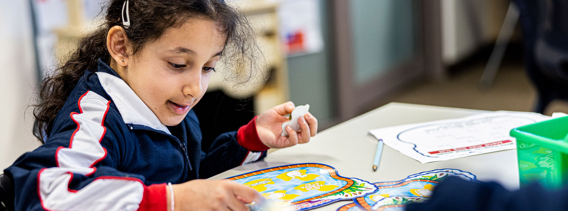 We encourage curiosity and creativity