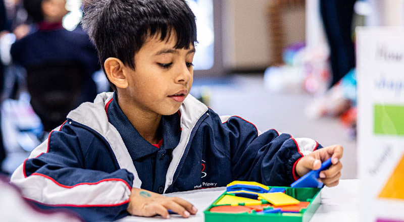 Student learning at Mother Teresa Catholic Primary School Westmead