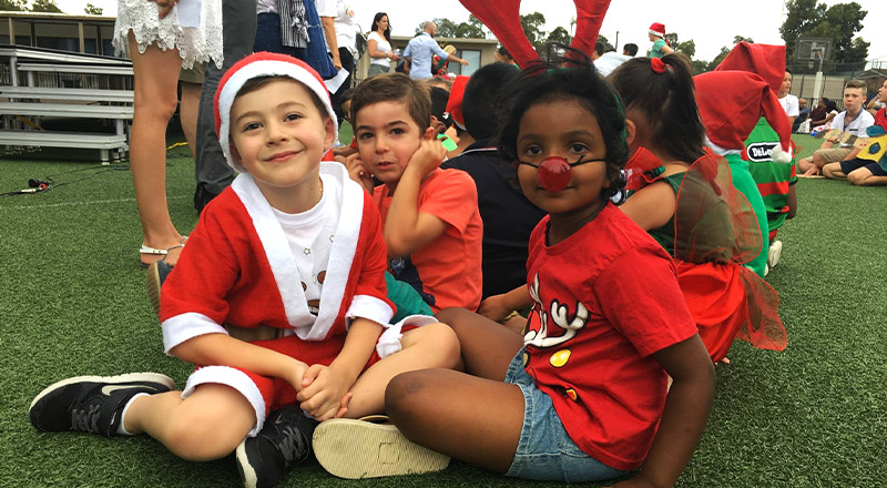 Students from Mother Teresa Catholic Primary School Westmead at Christmas Concert