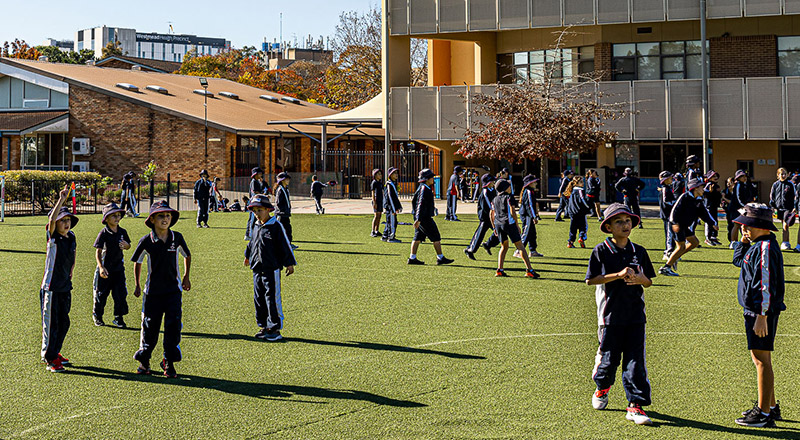 Exterior of Mother Teresa Catholic Primary School Westmead